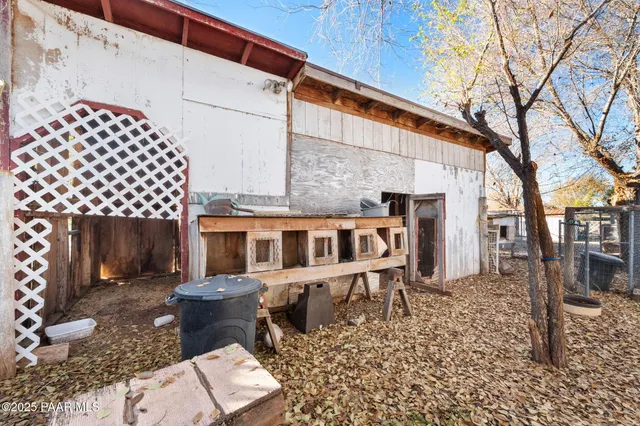 a view of front door