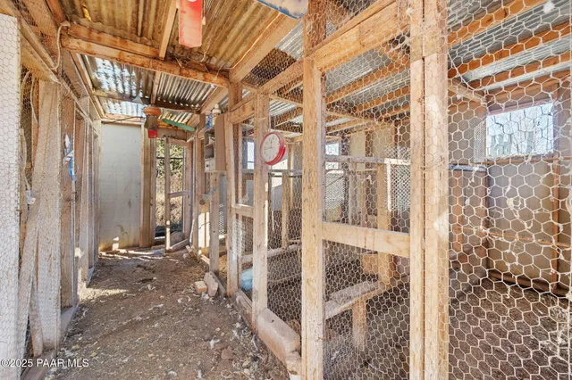 a view of a storage & utility room