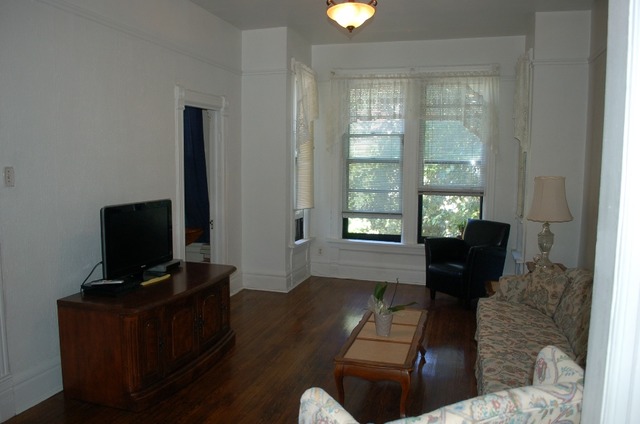 3414 North Seminary Avenue Chicago, IL 60657 - Photo 8 of 14 a living room with furniture and a flat screen tv