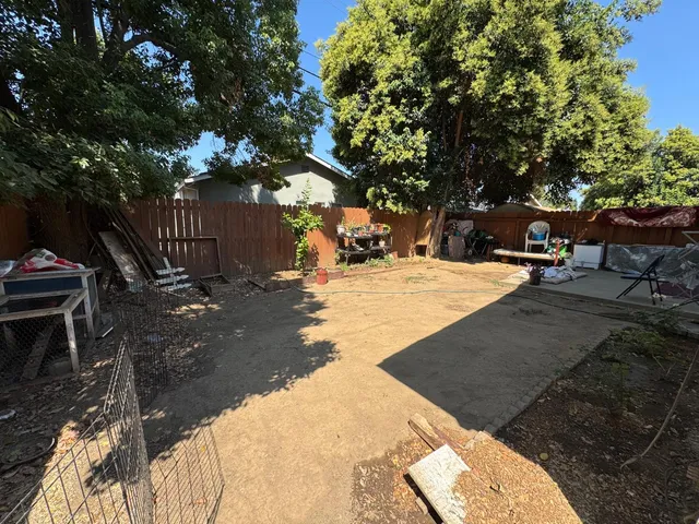 a view of outdoor space with seating