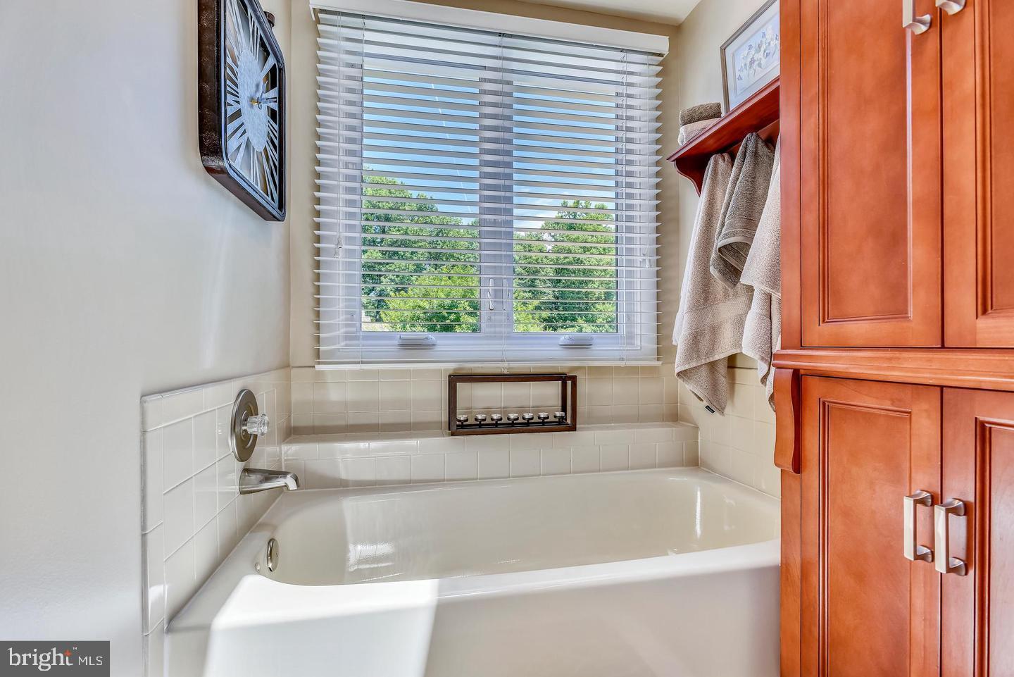 11627 Chapel Cross Way Reston, VA 20194 - Photo 23 of 38 Owners bathroom with separated bathtub and shower
