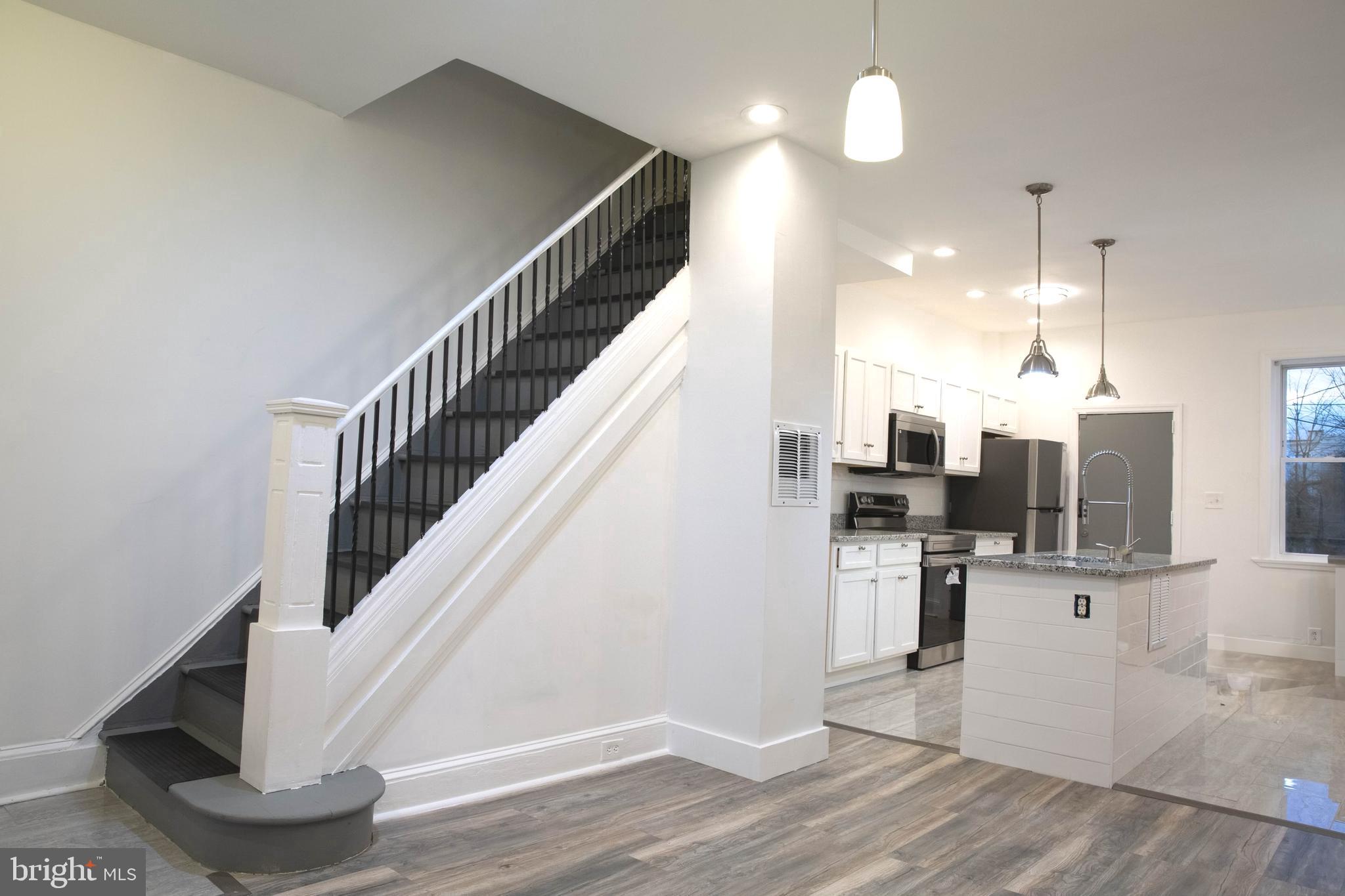 4844 Pimlico Road Baltimore, MD 21215 - Photo 1 of 17 Living Room/Kitchen