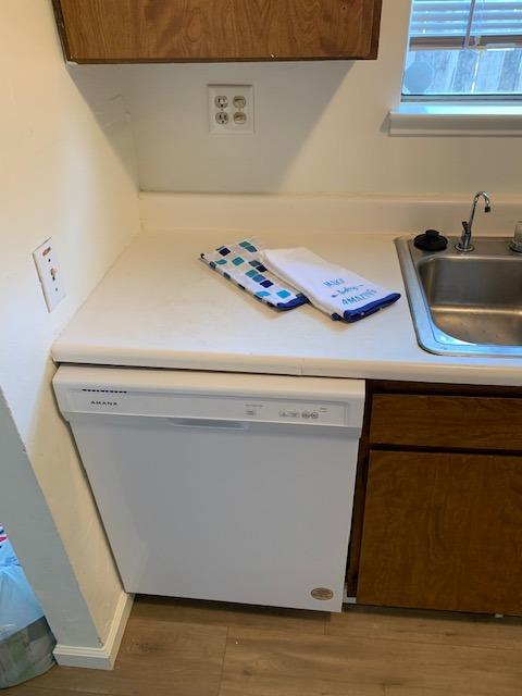 a utility room with washer and dryer