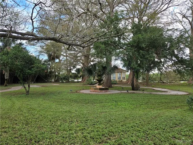 a view of a lake with a trees