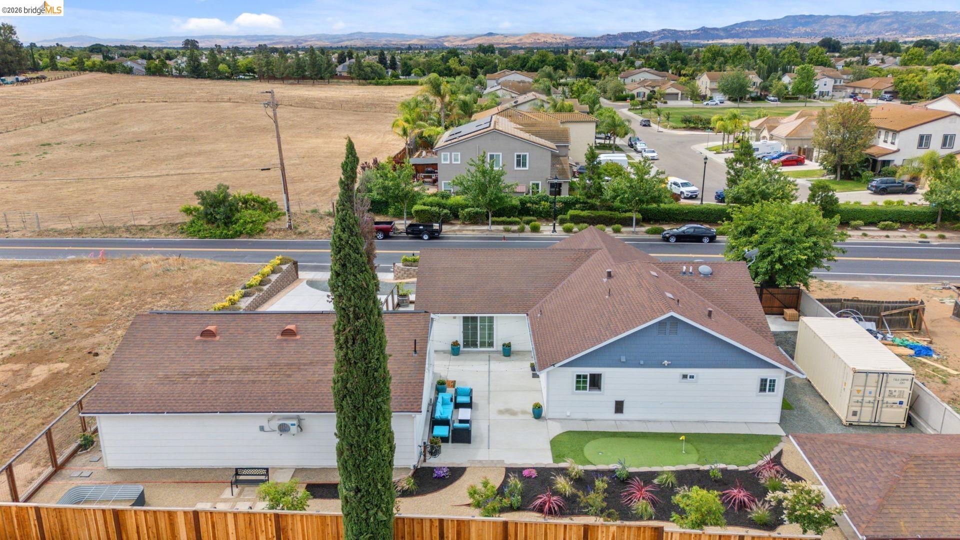 700 Brownstone Road Oakley, CA 94561 - Photo 10 of 58 an aerial view of house with yard lake and ocean view