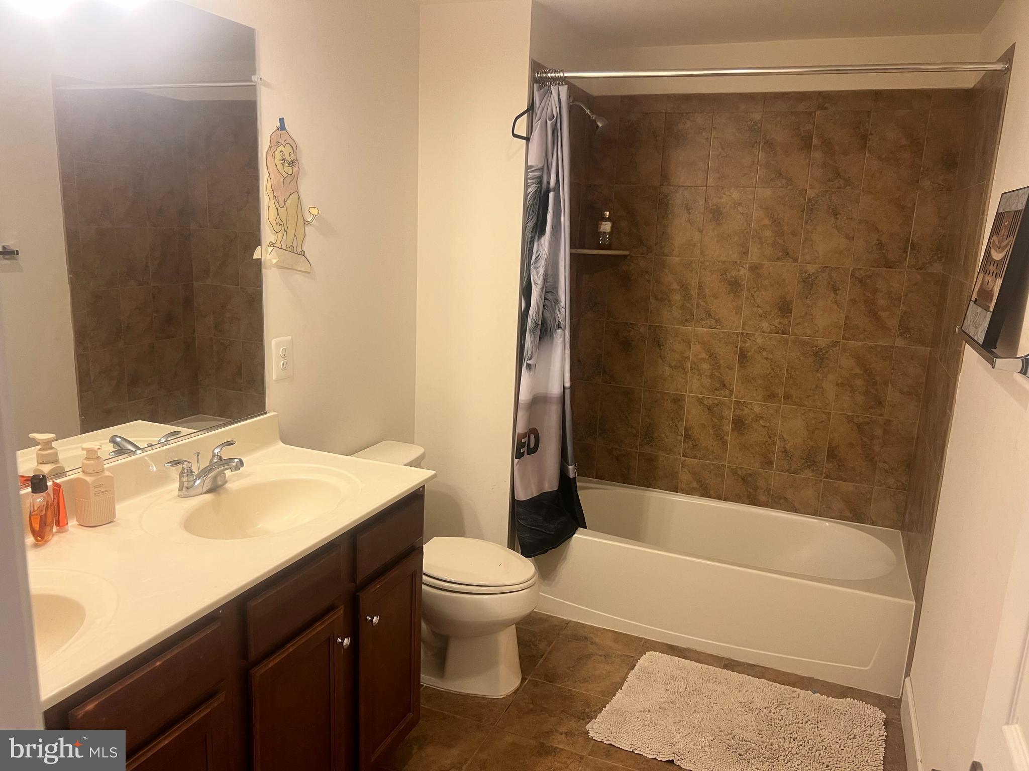 42443 Reservoir Ridge Place Ashburn, VA 20148 - Photo 21 of 22 a bathroom with a sink mirror toilet and bathtub