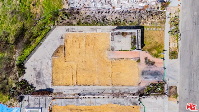 a view of swimming pool with a yard