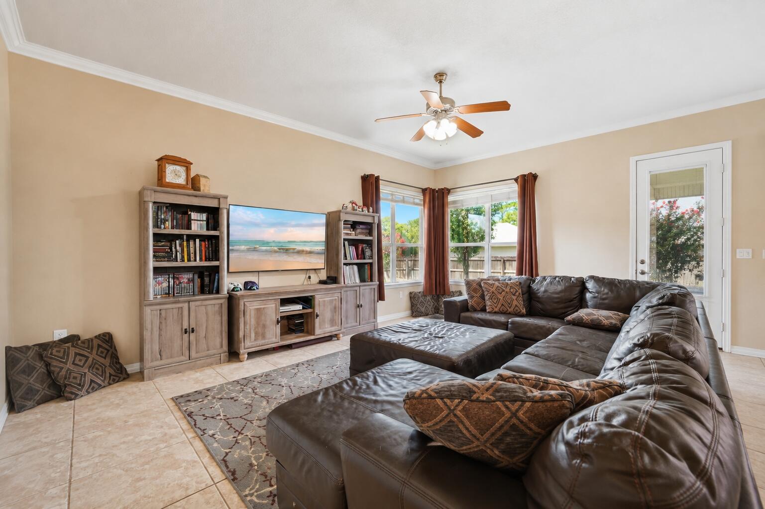 5925 Wind Trace Road Crestview, FL 32536 - Photo 15 of 46 Both Living Rooms feature Lanai Access!