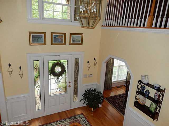 7802 Wilson Farm Road Summerfield, NC 27358 - Photo 3 of 16 Entry. Two story foyer with loft opening into this space, you will enjoy this well cared for home, ready to move right in, Welcome Home!
