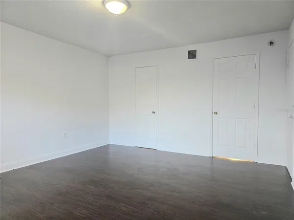 a view of empty room