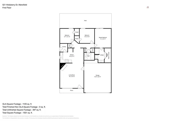 $2,000 | 521 Hollyberry Drive, Mansfield, TX 76063