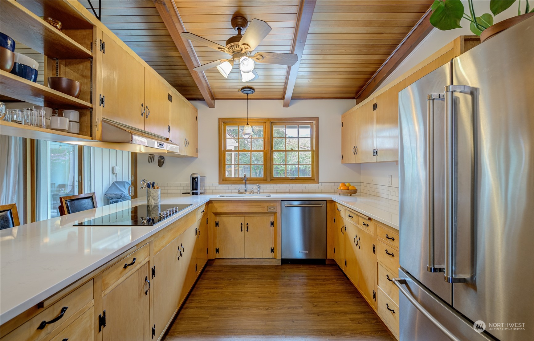 1405 First Street Wenatchee, WA 98801 - Photo 22 of 40 a large white kitchen with a large window