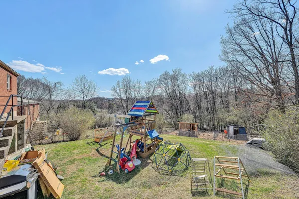 a view of outdoor space with seating