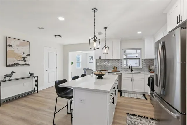 a view of a deck with wooden floor and outer view