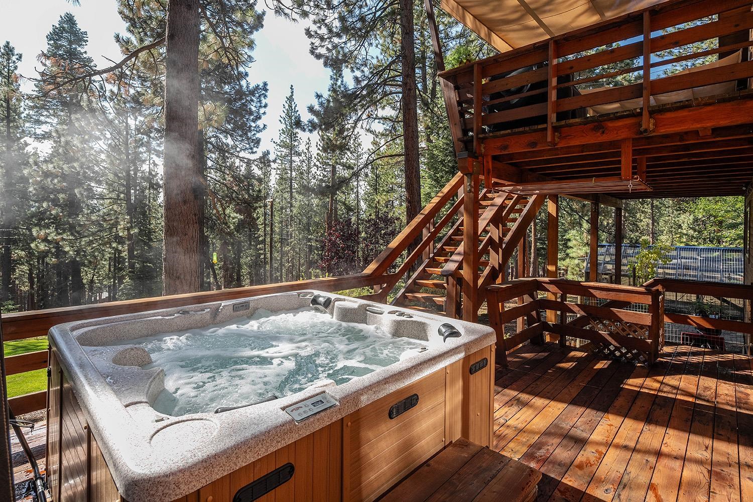 12095 Rainbow Drive Truckee, CA 96161 - Photo 12 of 21 a view of sitting area in the backyard