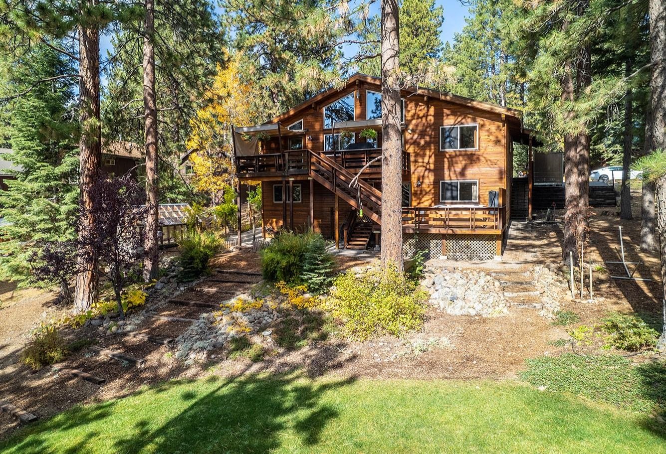 12095 Rainbow Drive Truckee, CA 96161 - Photo 19 of 21 a view of a house with a yard