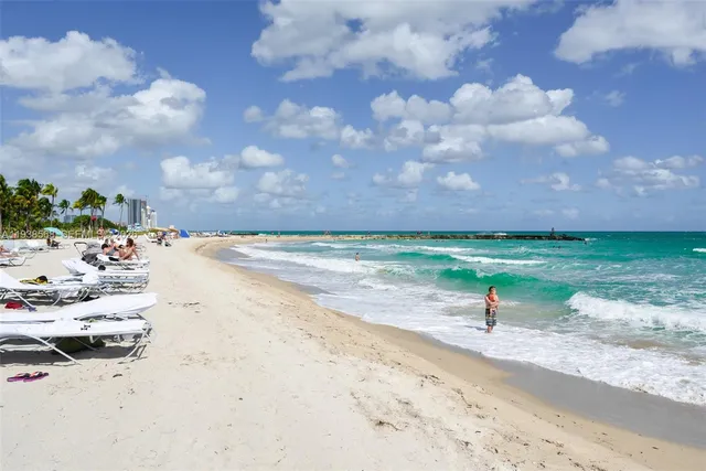 a view of a city with tall buildings