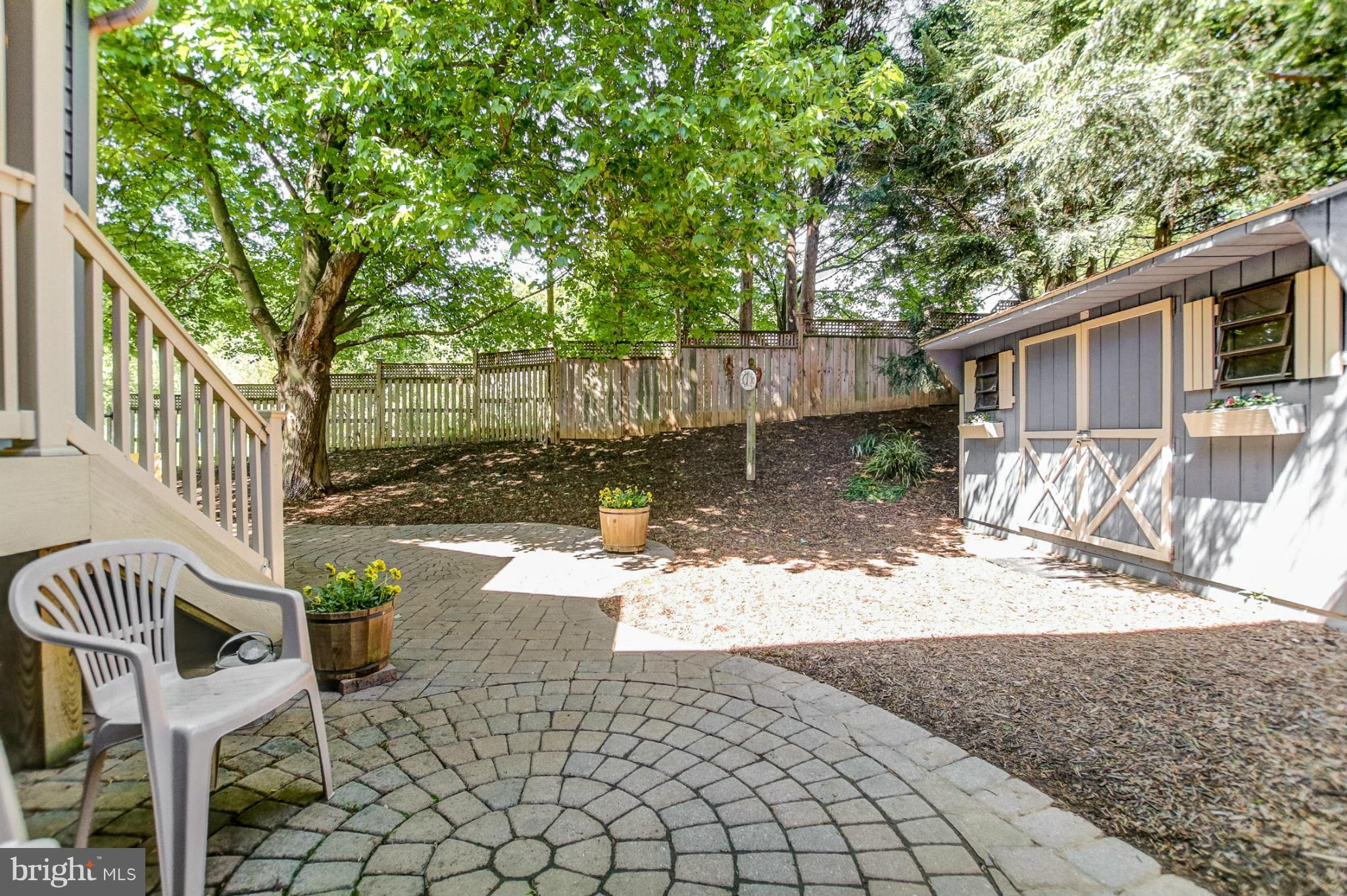 9338 Oak White Road Baltimore, MD 21236 - Photo 26 of 27 a view of a backyard with a patio