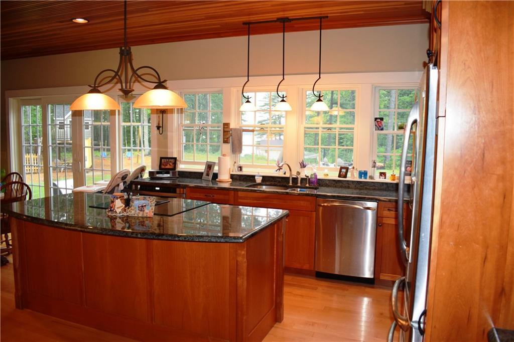 860 Goose Pond Road Shapleigh, ME 04076 - Photo 3 of 35 Kitchen area with great views of...