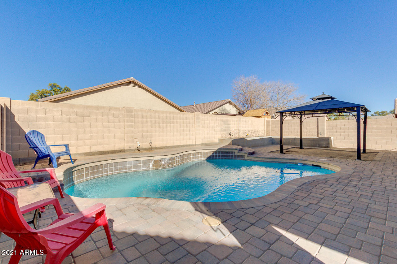 10126 West Cordes Road Tolleson, AZ 85353 - Photo 33 of 39 Resort Style Backyard