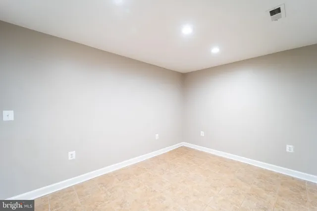 a view of empty room