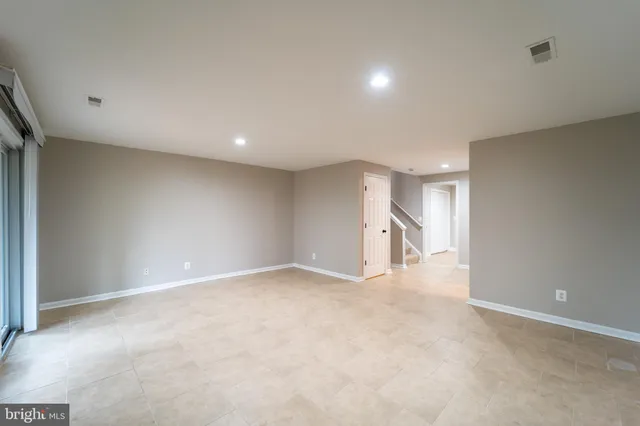 a view of empty room