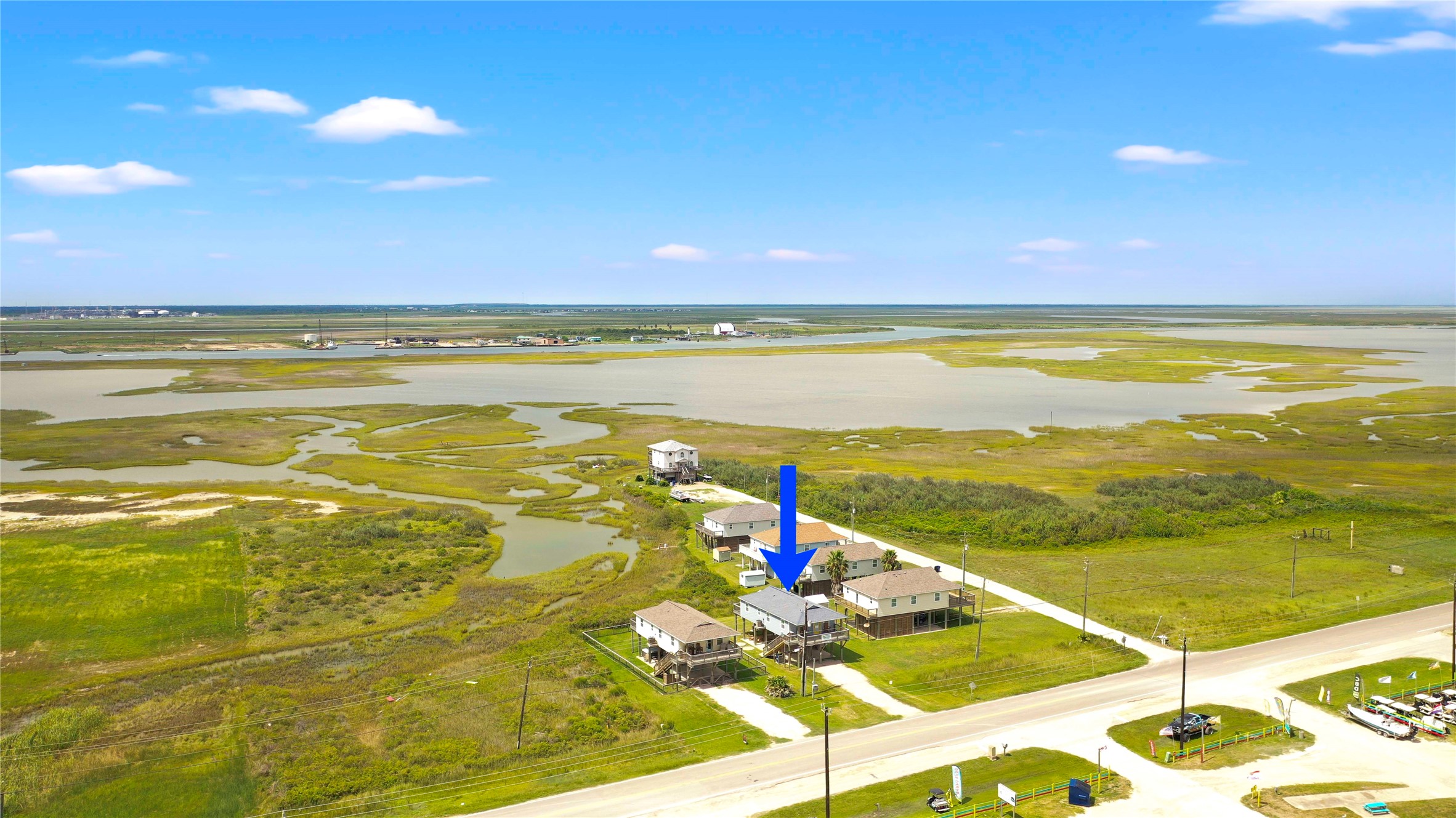 757 Bluewater Highway Surfside Beach, TX 77541 - Photo 40 of 44 a view of an ocean and beach