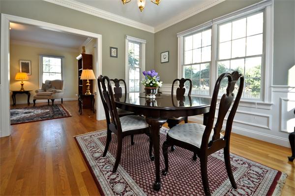 37 Ware Road Needham, MA 02492 - Photo 9 of 17 a dining room with furniture window and wooden floor
