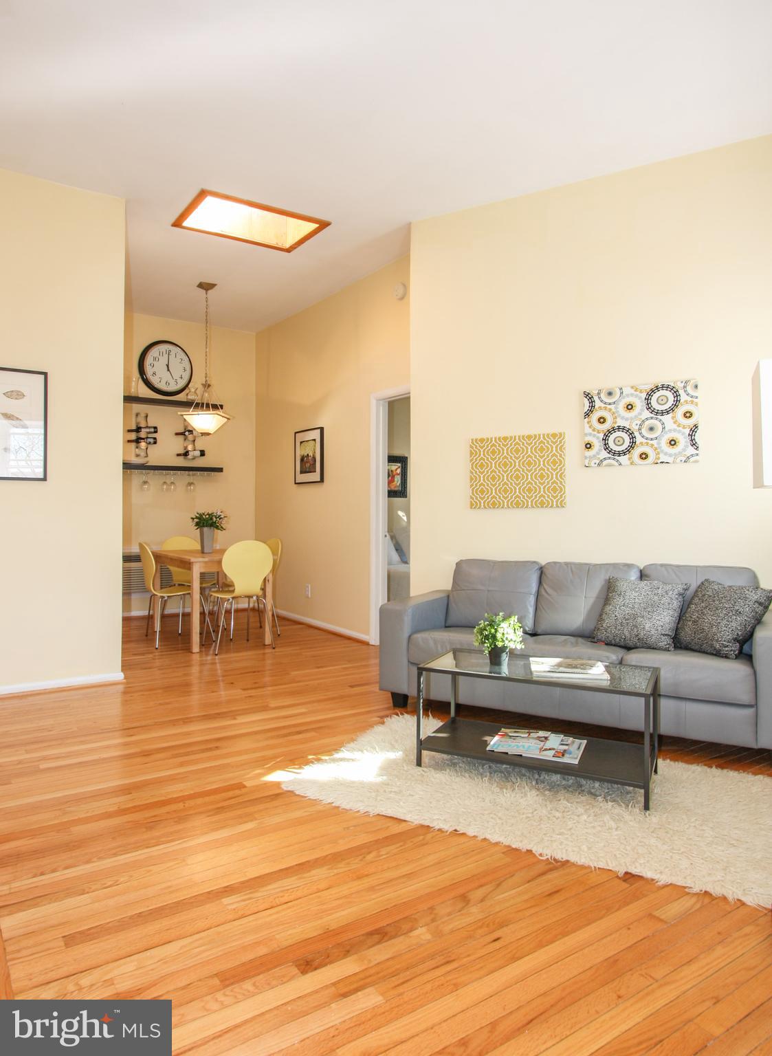 1434 Potomac Avenue Southeast, Unit 5 Washington, DC 20003 - Photo 2 of 38 a living room with furniture and a wooden floor