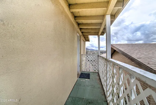 a view of balcony