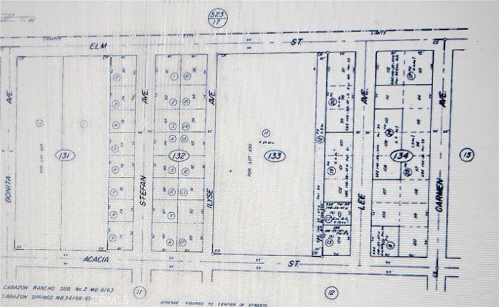 52513100 Ca Riverside County Cabazon Ca  