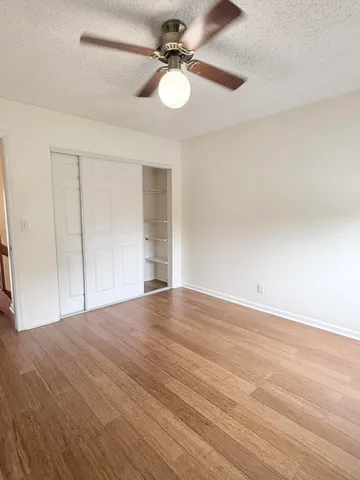 wooden floor in an empty room