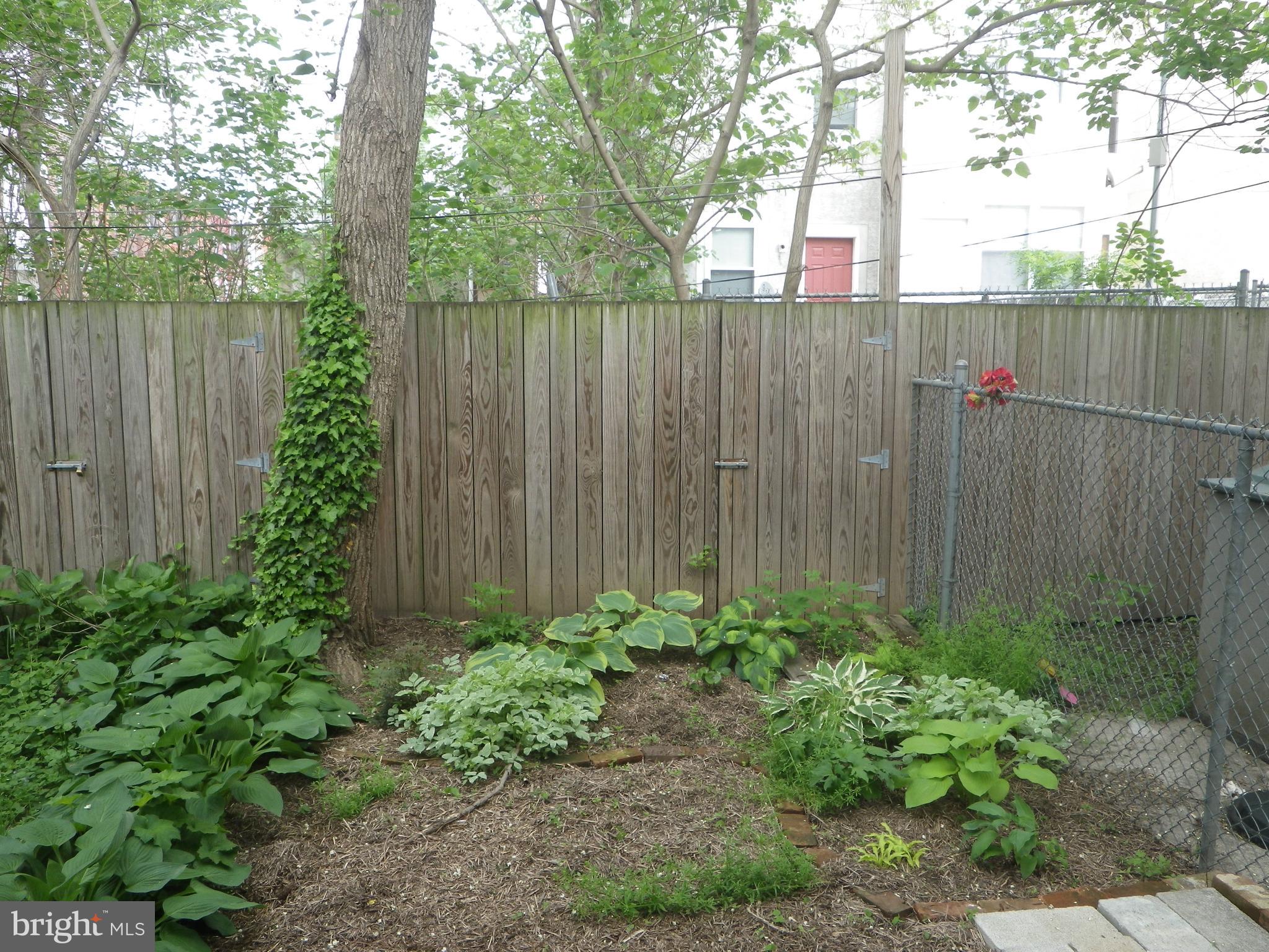 523 Budd Street Philadelphia, PA 19104 - Photo 44 of 48 a view of a backyard with plants