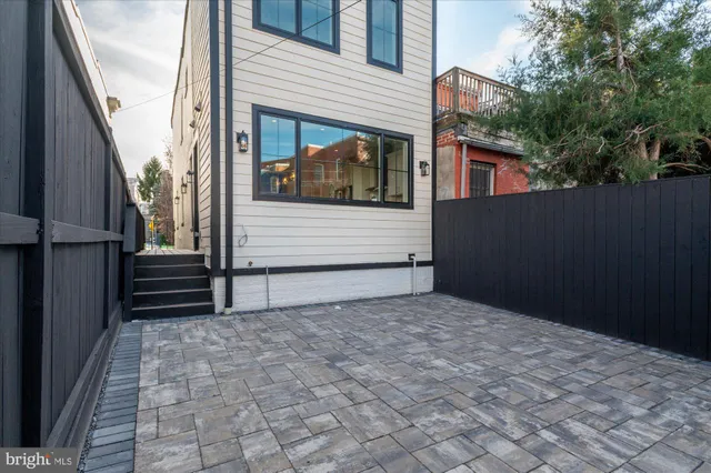 a view of a house with a window