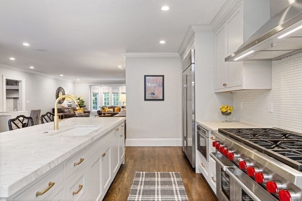 52 Hammondswood Road Newton, MA 02467 - Photo 5 of 34 a kitchen with sink stove and refrigerator