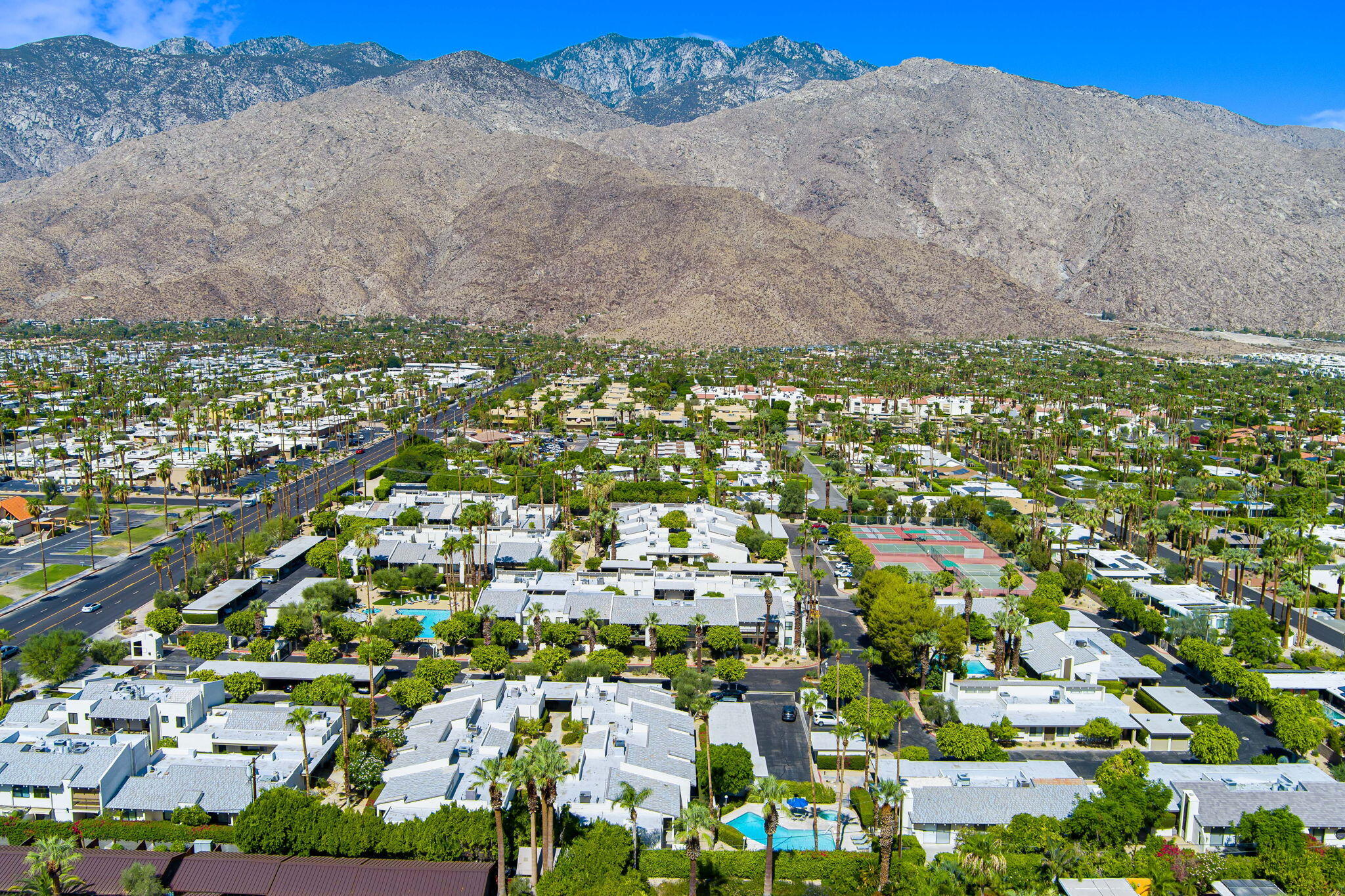 1150 East Palm Canyon Drive, Unit 37 Palm Springs, CA 92264 - Photo 39 of 40 a view of a city