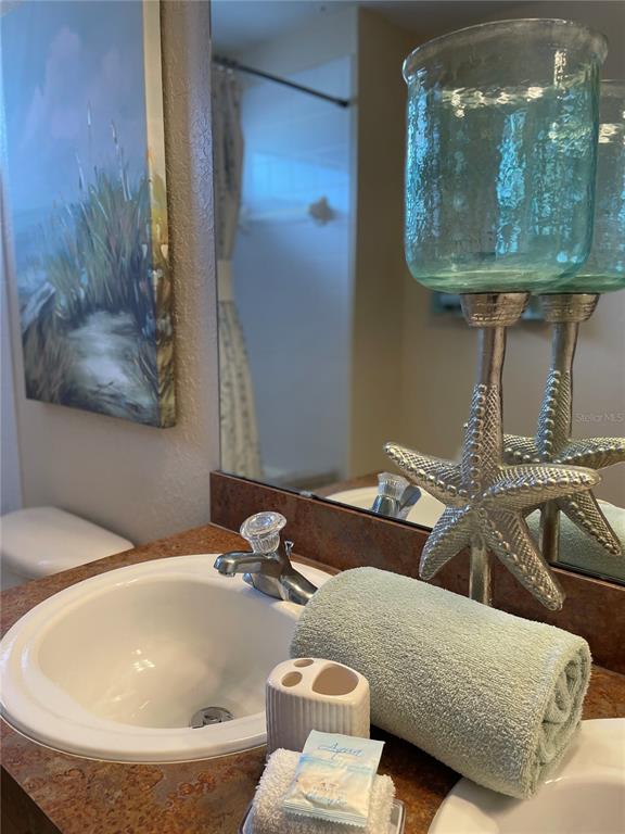 141 Summer Pl Loop Clermont, FL 34714 - Photo 34 of 63 a bathroom with a sink and mirror