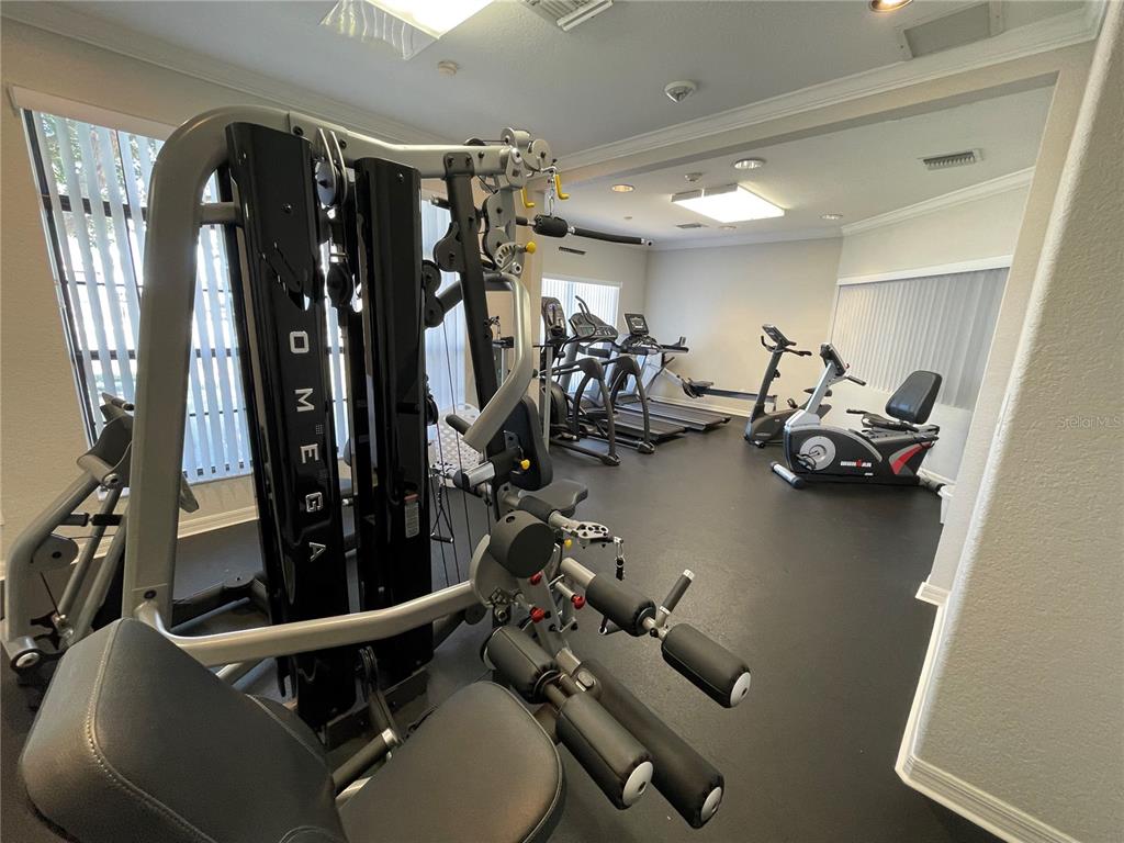 141 Summer Pl Loop Clermont, FL 34714 - Photo 55 of 63 a view of a room with gym equipment