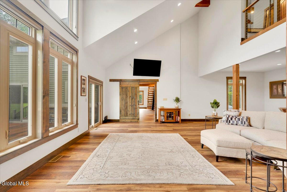 428 Sinclair Road Northville, NY 12134 - Photo 18 of 59 Great Room from Stairs