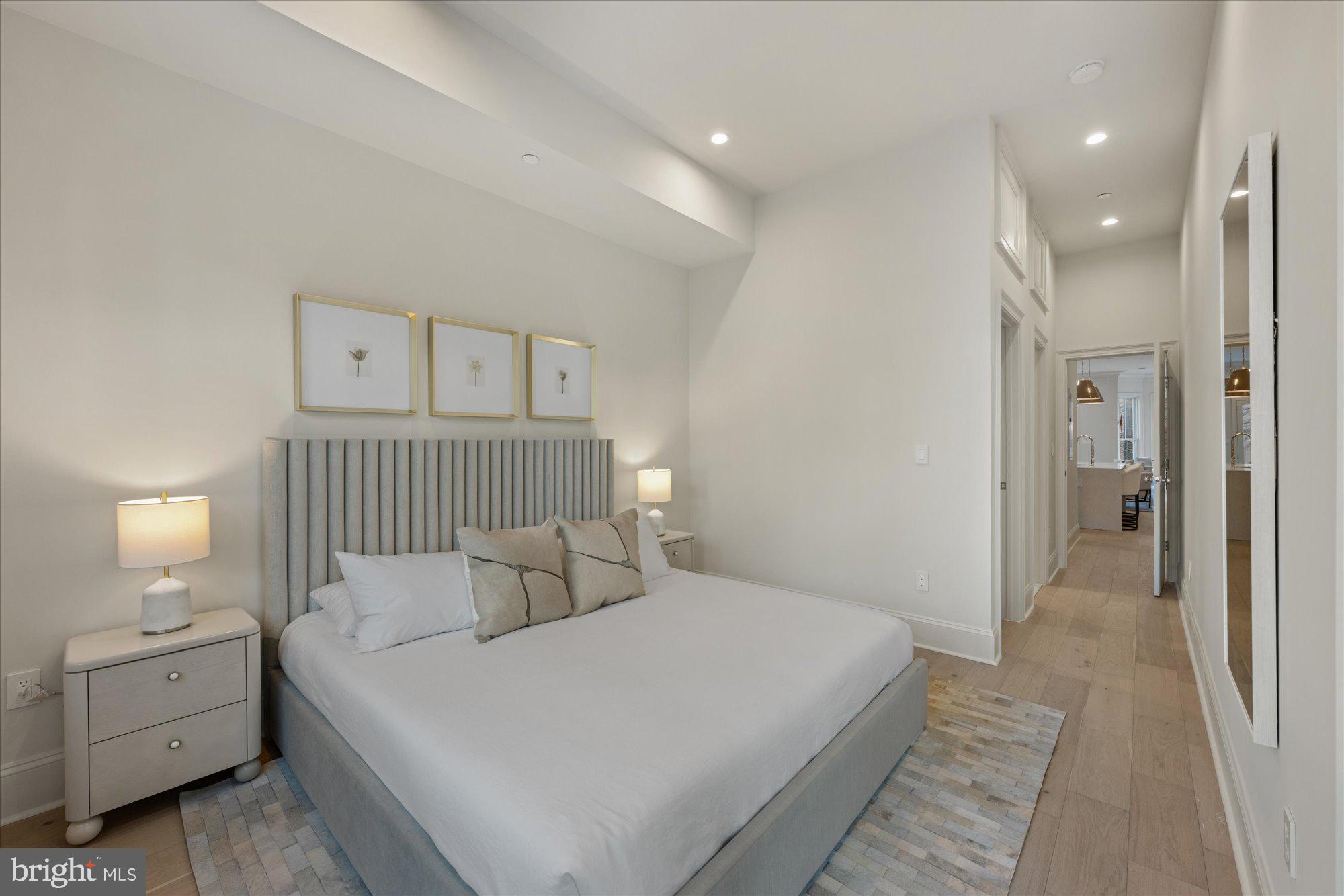 1335 11th Street Northwest, Unit 103 Washington, DC 20001 - Photo 11 of 18 Primary Bedroom w/ Private Outdoor Space - Model