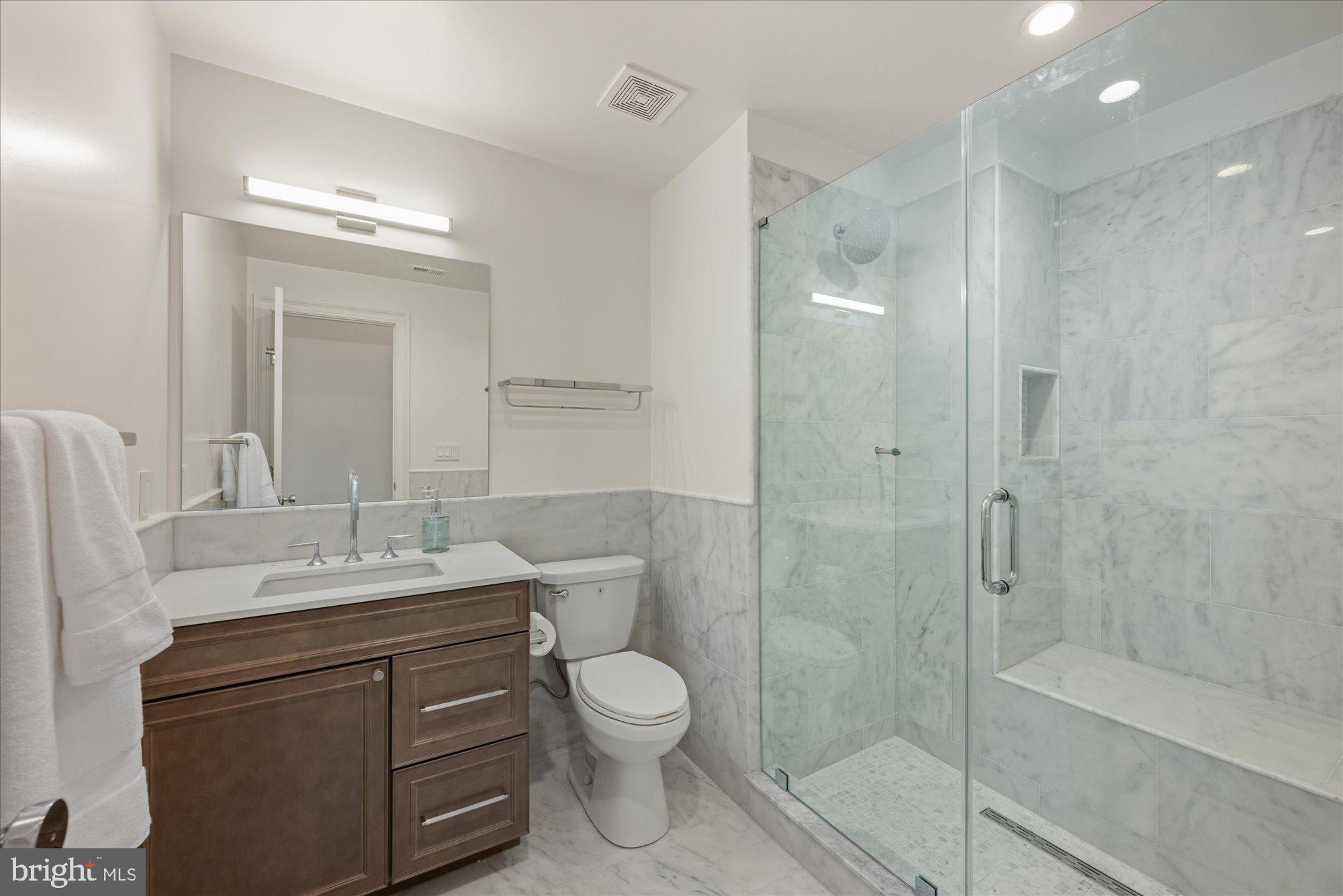 1335 11th Street Northwest, Unit 103 Washington, DC 20001 - Photo 12 of 18 Primary Bath - Model Residence #204