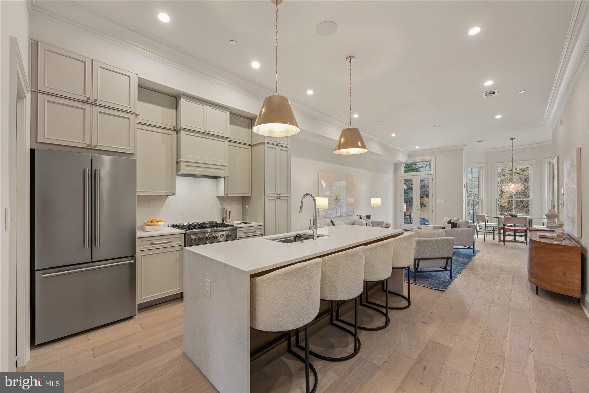 1335 11th Street Northwest, Unit 103 Washington, DC 20001 - Photo 6 of 18 Gourmet Kitchen - Model Residence #204