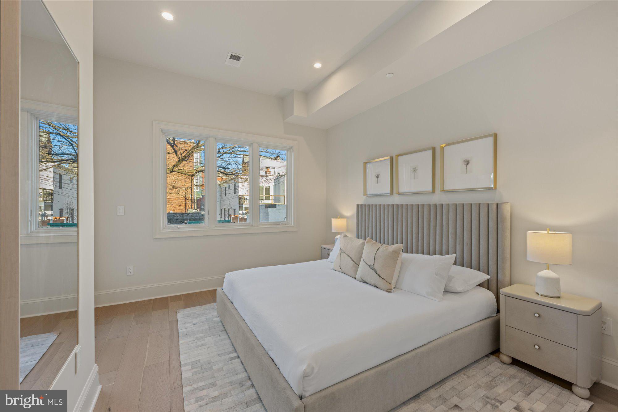 1335 11th Street Northwest, Unit 103 Washington, DC 20001 - Photo 10 of 18 Primary Bedroom w/ Private Outdoor Space - Model