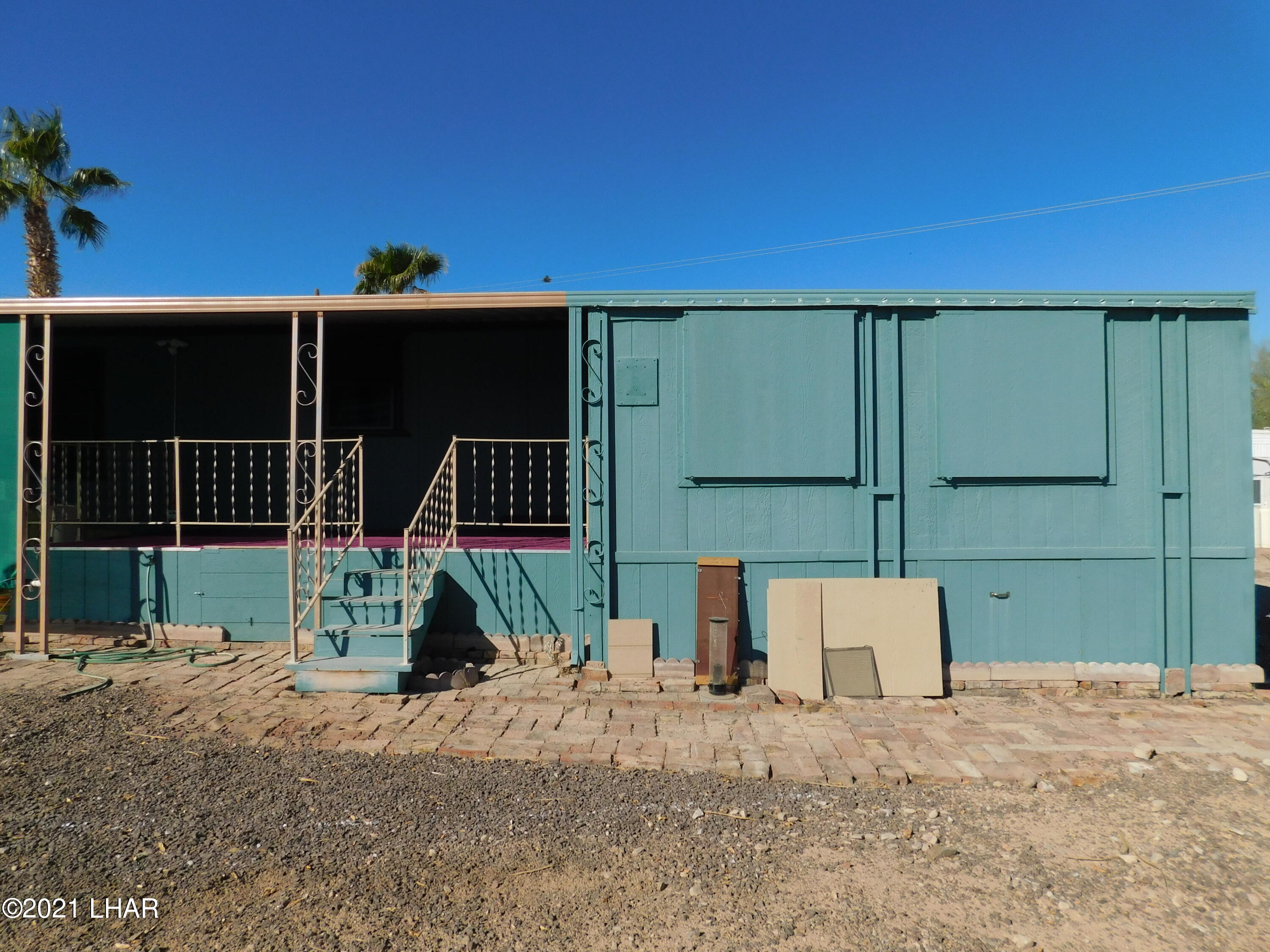 1240 Acacia Road, Unit 139 Quartzsite, AZ 85346 - Photo 35 of 37 Back entrance to home