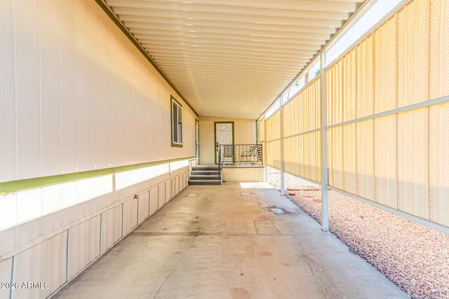 a view of an entryway