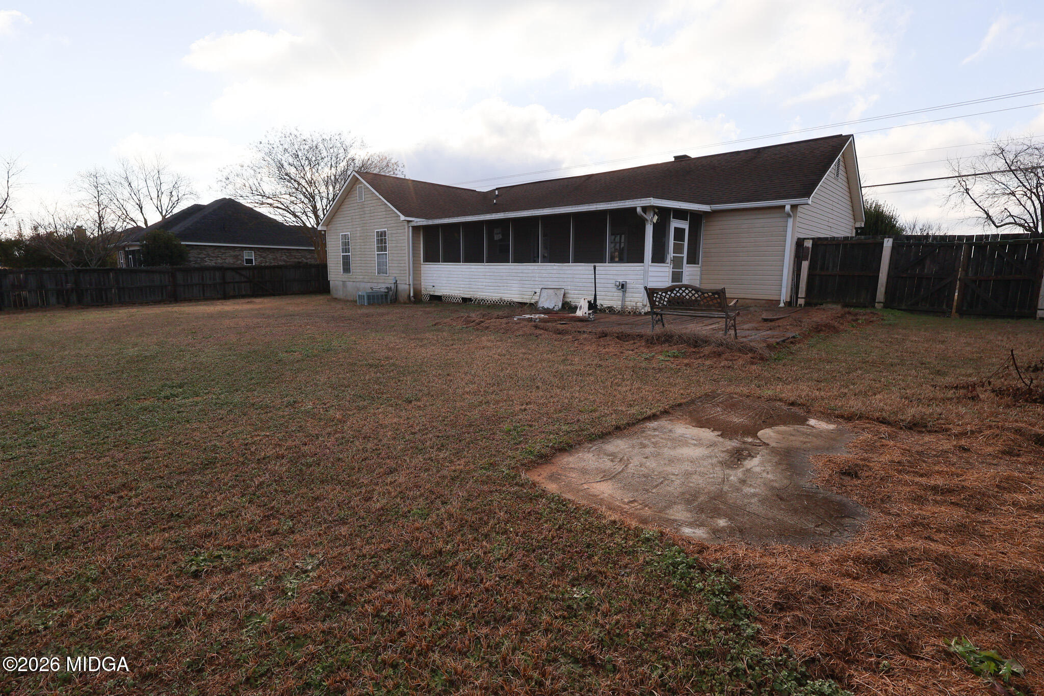 1025 Feagin Mill Road Warner Robins, GA 31088 - Photo 24 of 28 a view of a house with backyard and sitting area