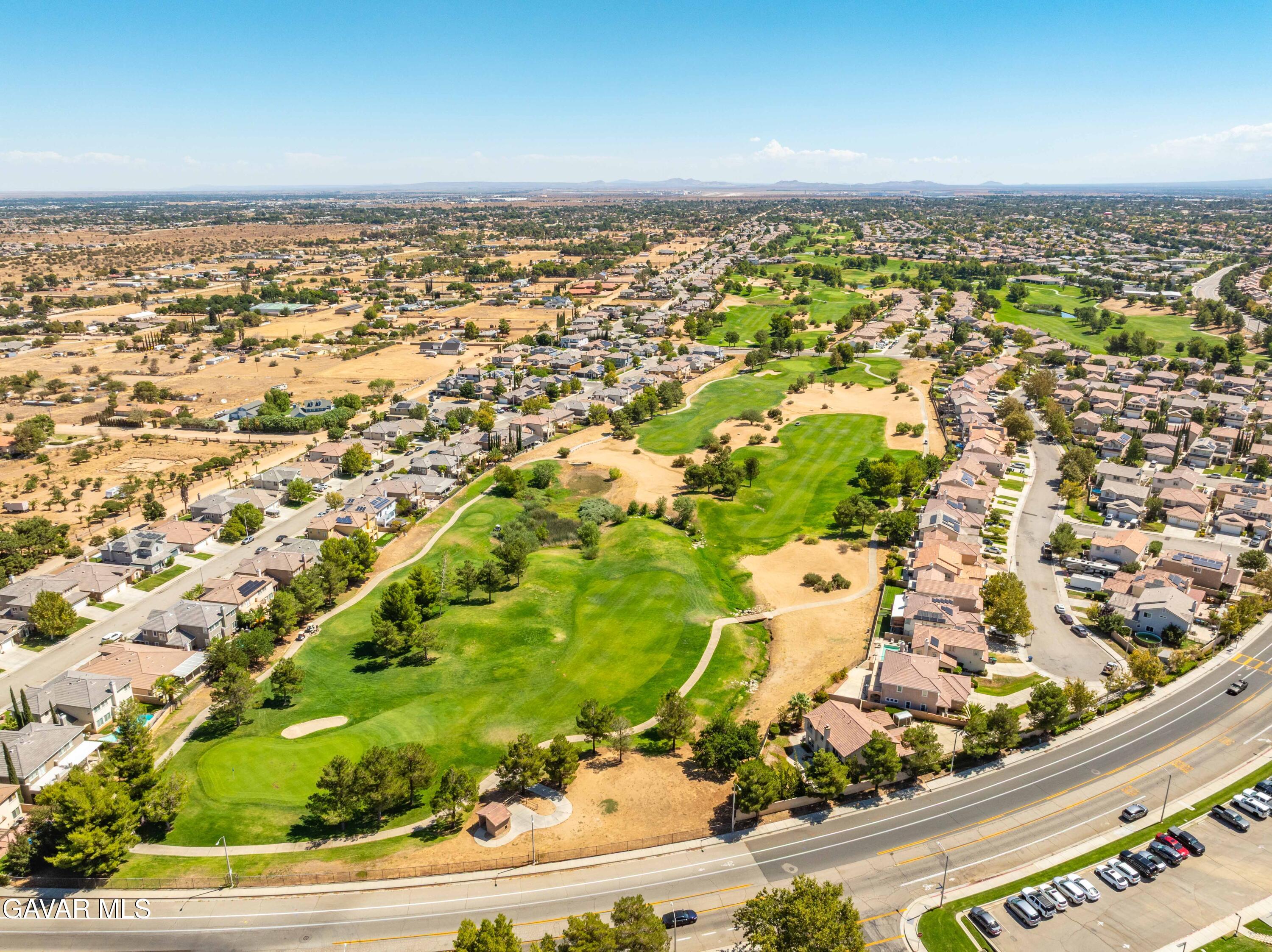 4535 Talento Way Palmdale, CA 93551 - Photo 43 of 43 an aerial view of residential houses with outdoor space