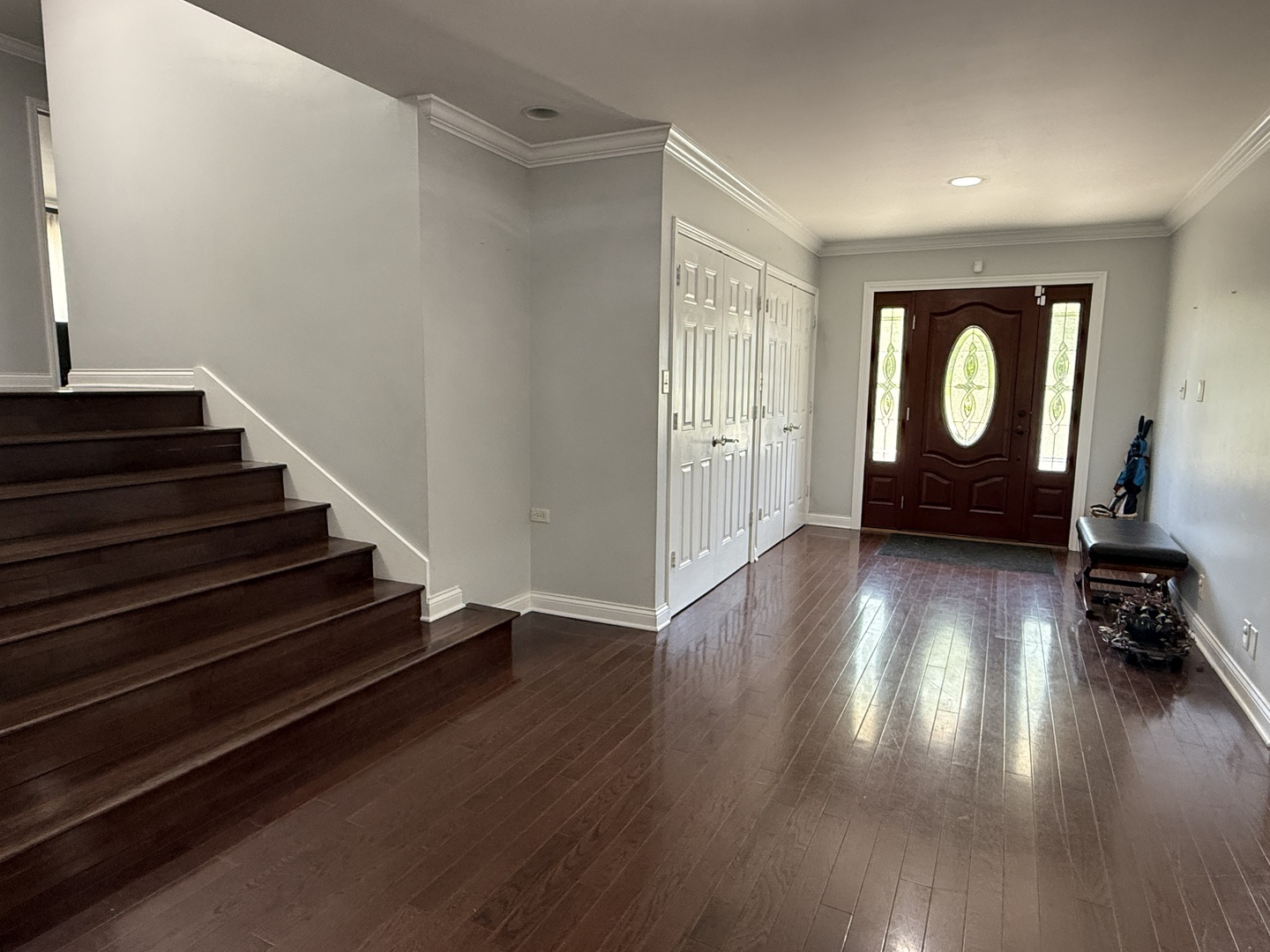 402 West Le Fevre Road Sterling, IL 61081 - Photo 17 of 39 a view of an entryway with wooden floor
