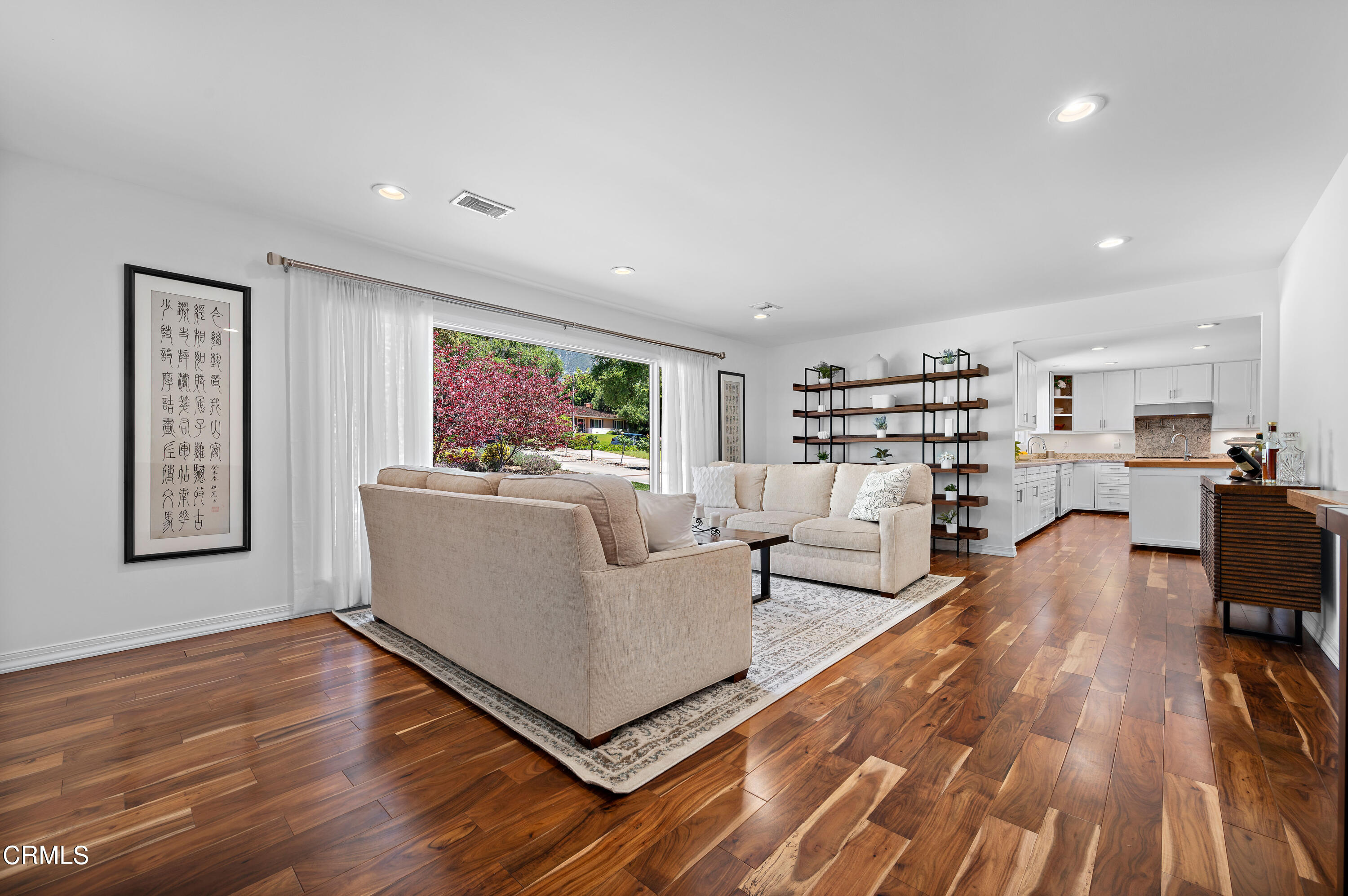 3770 Shadow Grove Road Pasadena, CA 91107 - Photo 12 of 61 a living room with furniture and a wooden floor