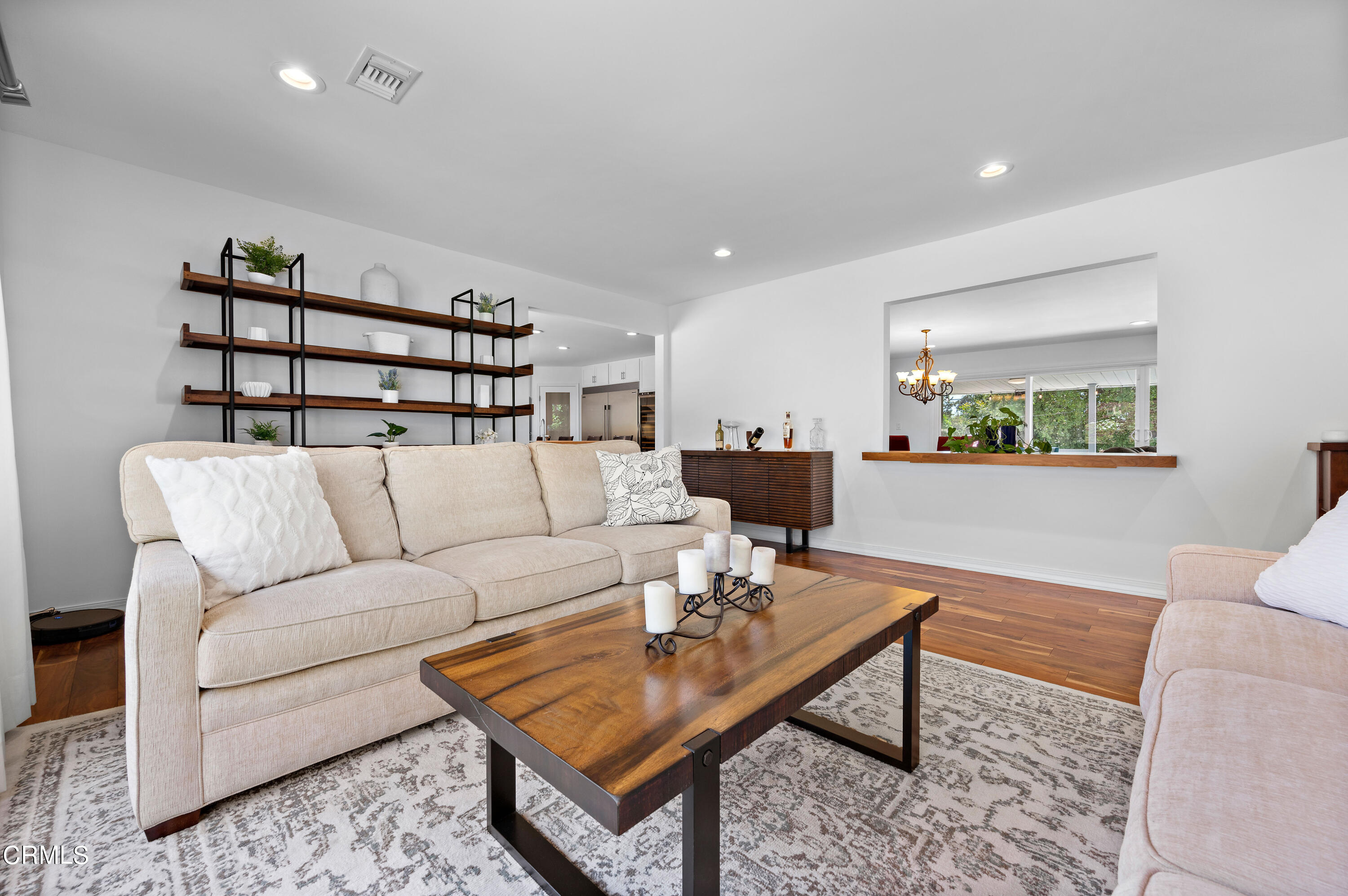 3770 Shadow Grove Road Pasadena, CA 91107 - Photo 13 of 61 a living room with furniture and a wooden floor